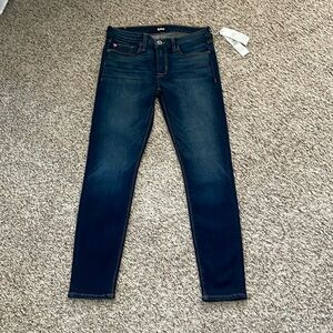 New With Tags Hudson Jeans Krista Low Rise Super Skinny Crop In Thom Size 27